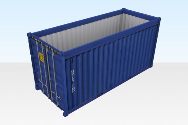 20FT X 8FT Gebrauchte Schiffscontainer Open Top